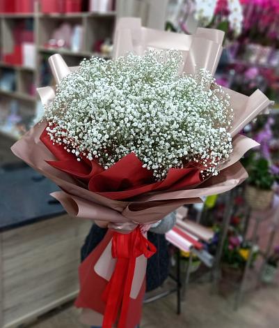 Букет цветов из: Гипсофила в Устюжне