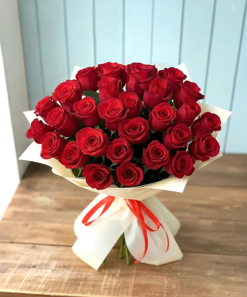 Букет 29 Красных роз в Устюжне