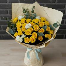 Букет цветов из:  Розы #REPLACE_PRED# Устюжне