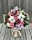 Букет цветов из: Альстромерии, Гвоздики, Розы и Хризантемы в Устюжне