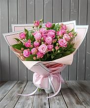 Букет Розовый кустик #REPLACE_PRED# Устюжне