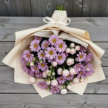 Букет цветов из:  Розы и Хризантемы в Устюжне