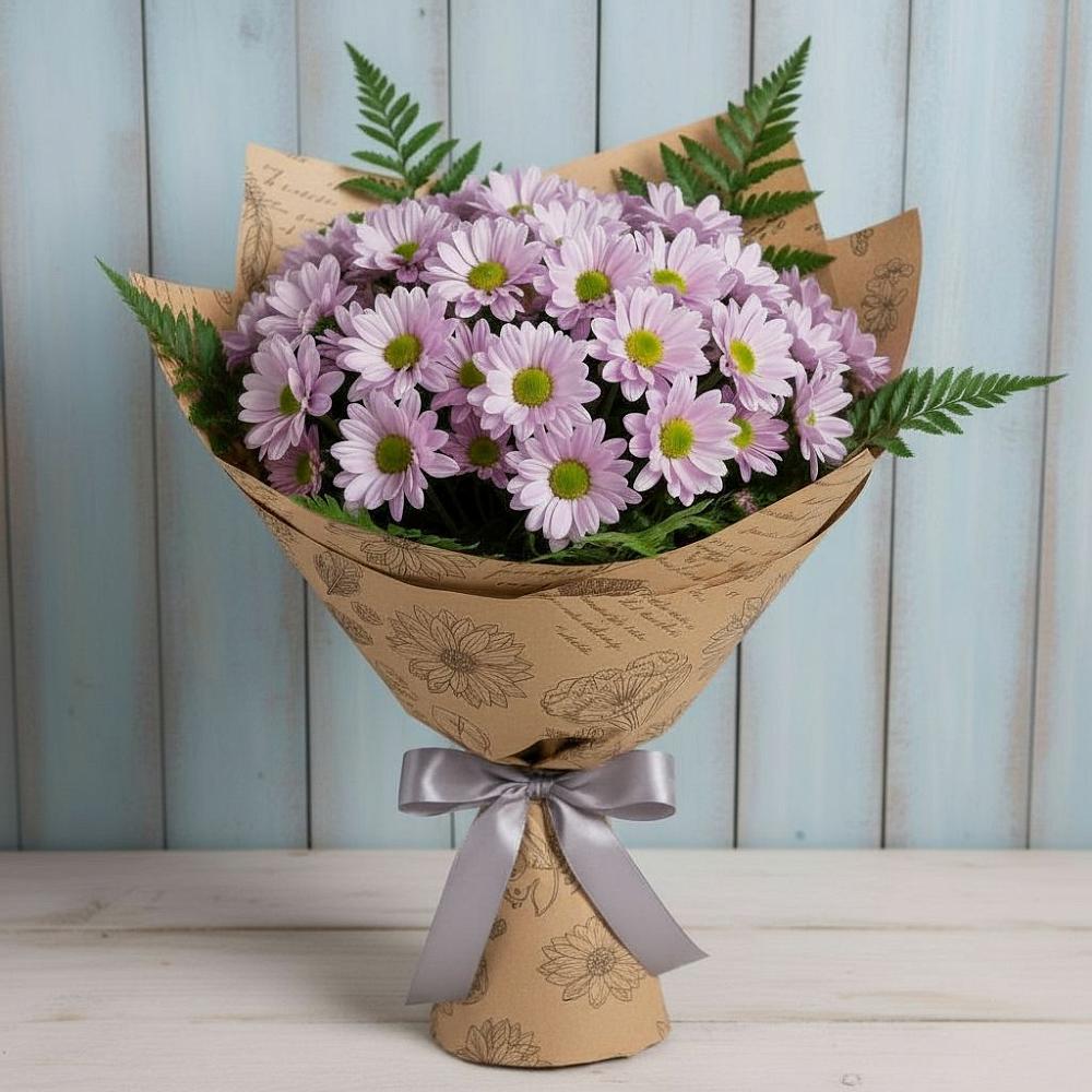 Букет цветов из: Хризантемы в Устюжне