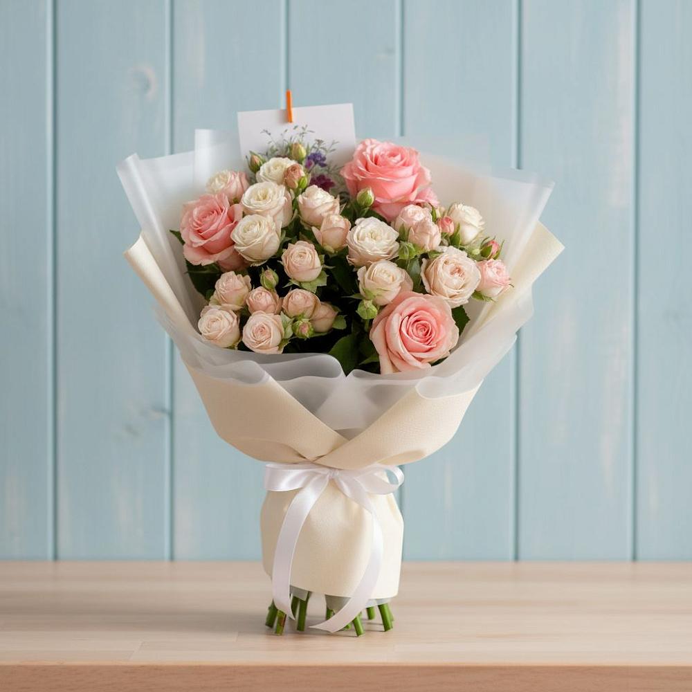 Букет цветов из: Розы в Устюжне