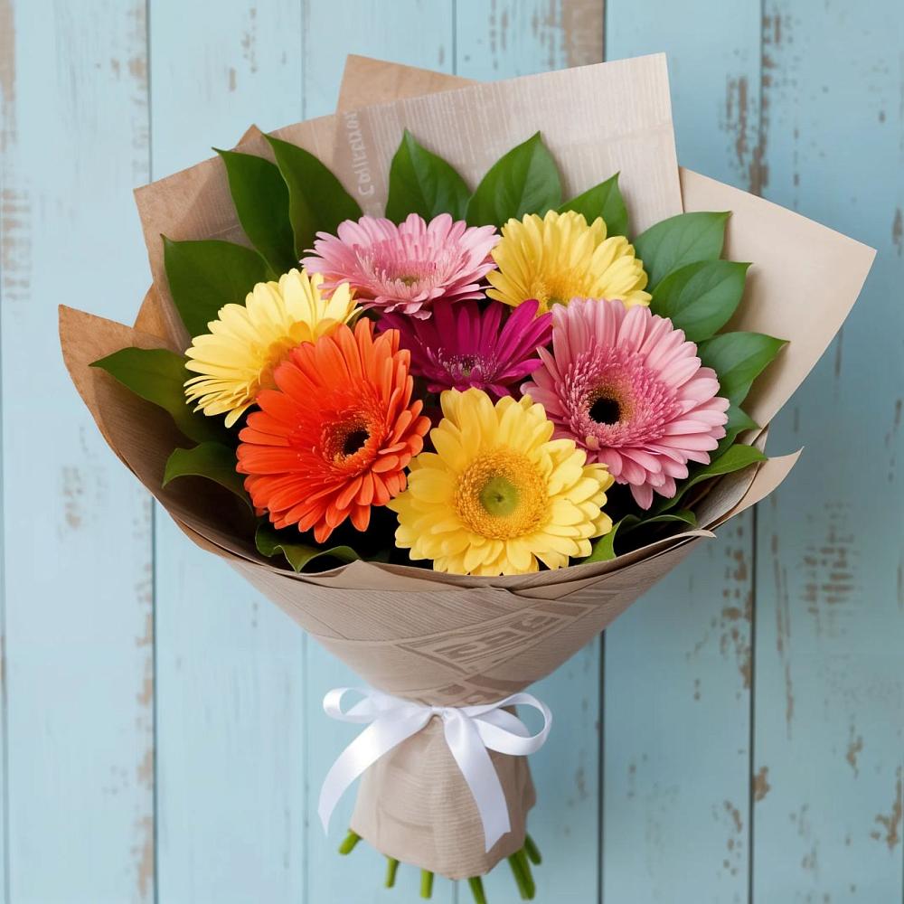 Букет цветов из: Герберы в Устюжне