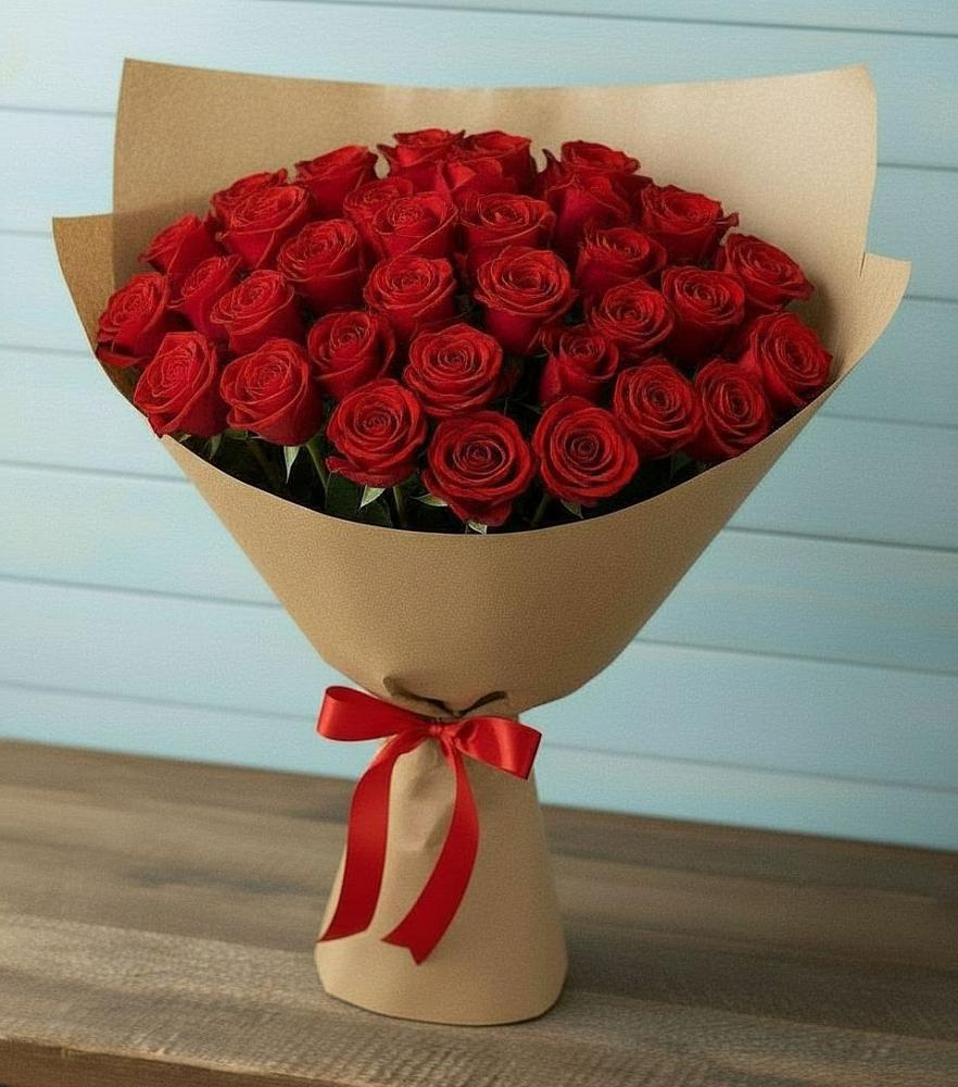 Букет Красные розы Милано в Устюжне