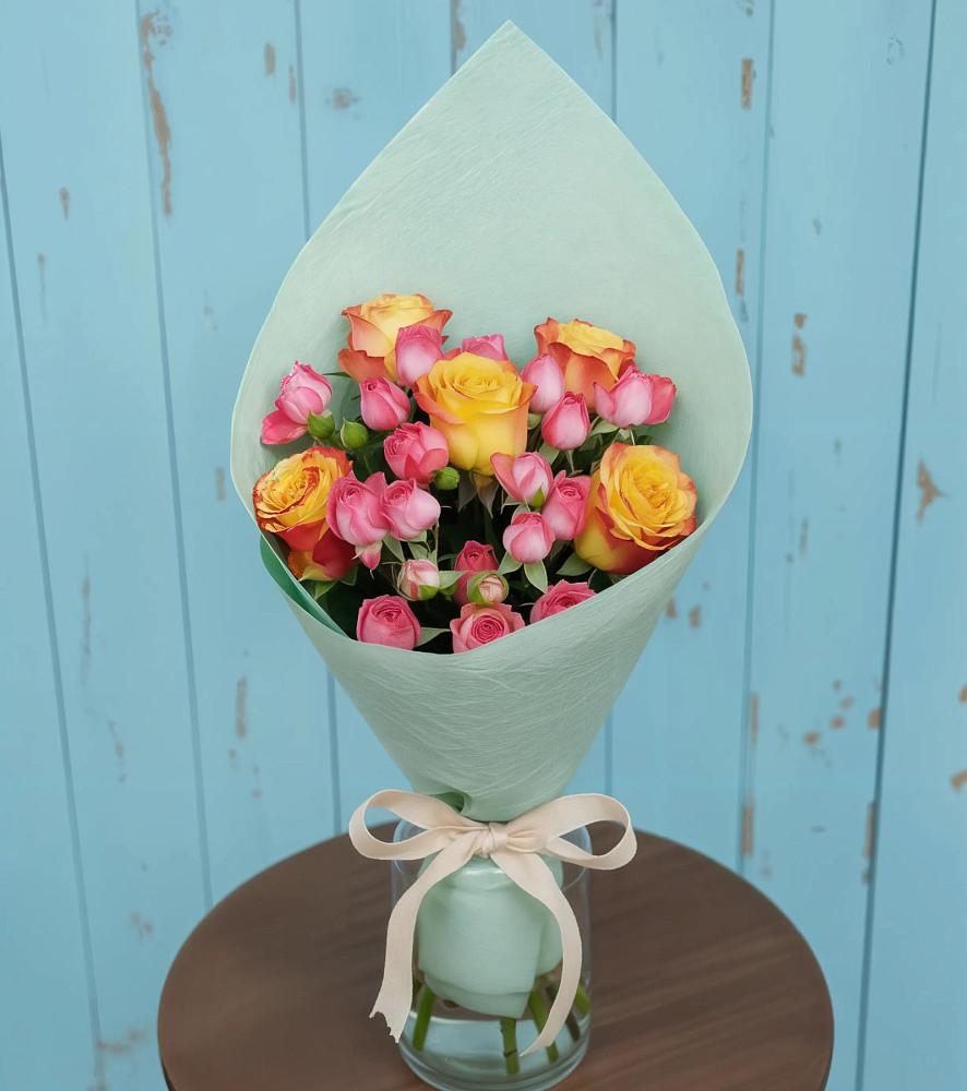 Букет цветов из: Розы в Устюжне