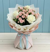 Букет цветов из:  Розы в Устюжне