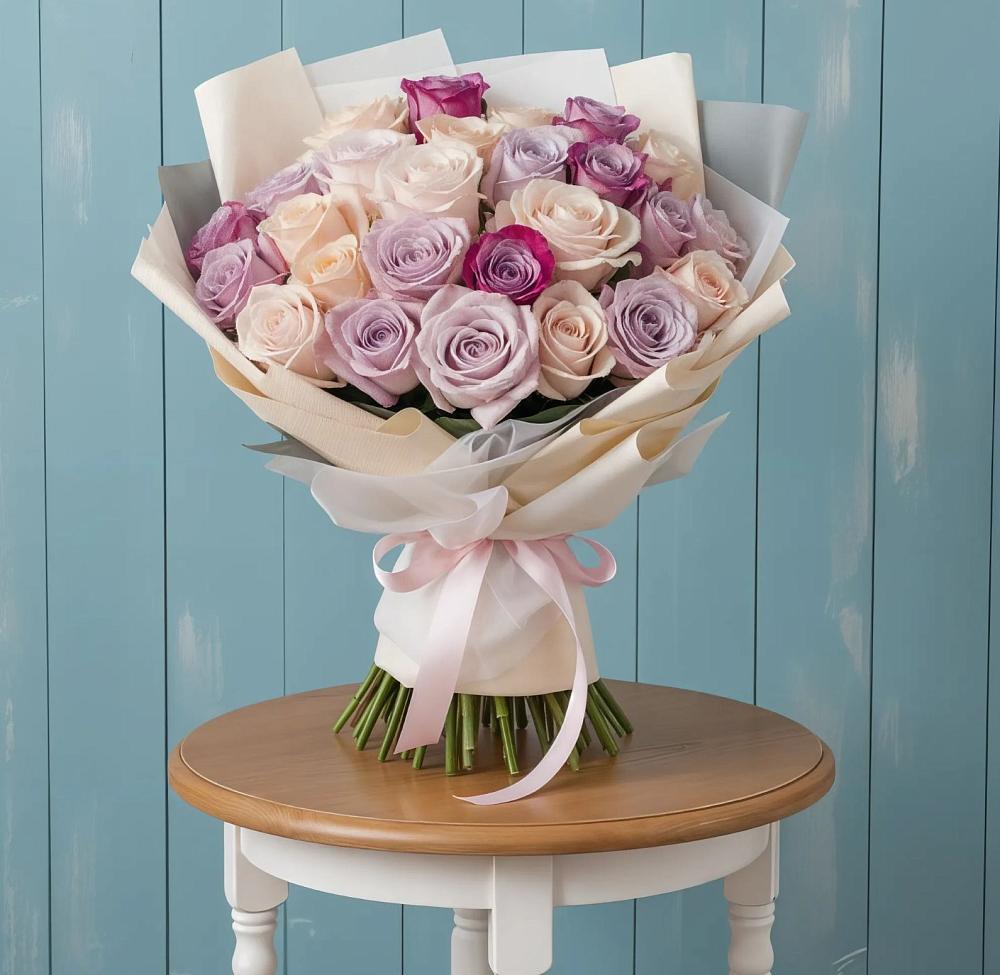 Букет цветов из: Розы в Устюжне
