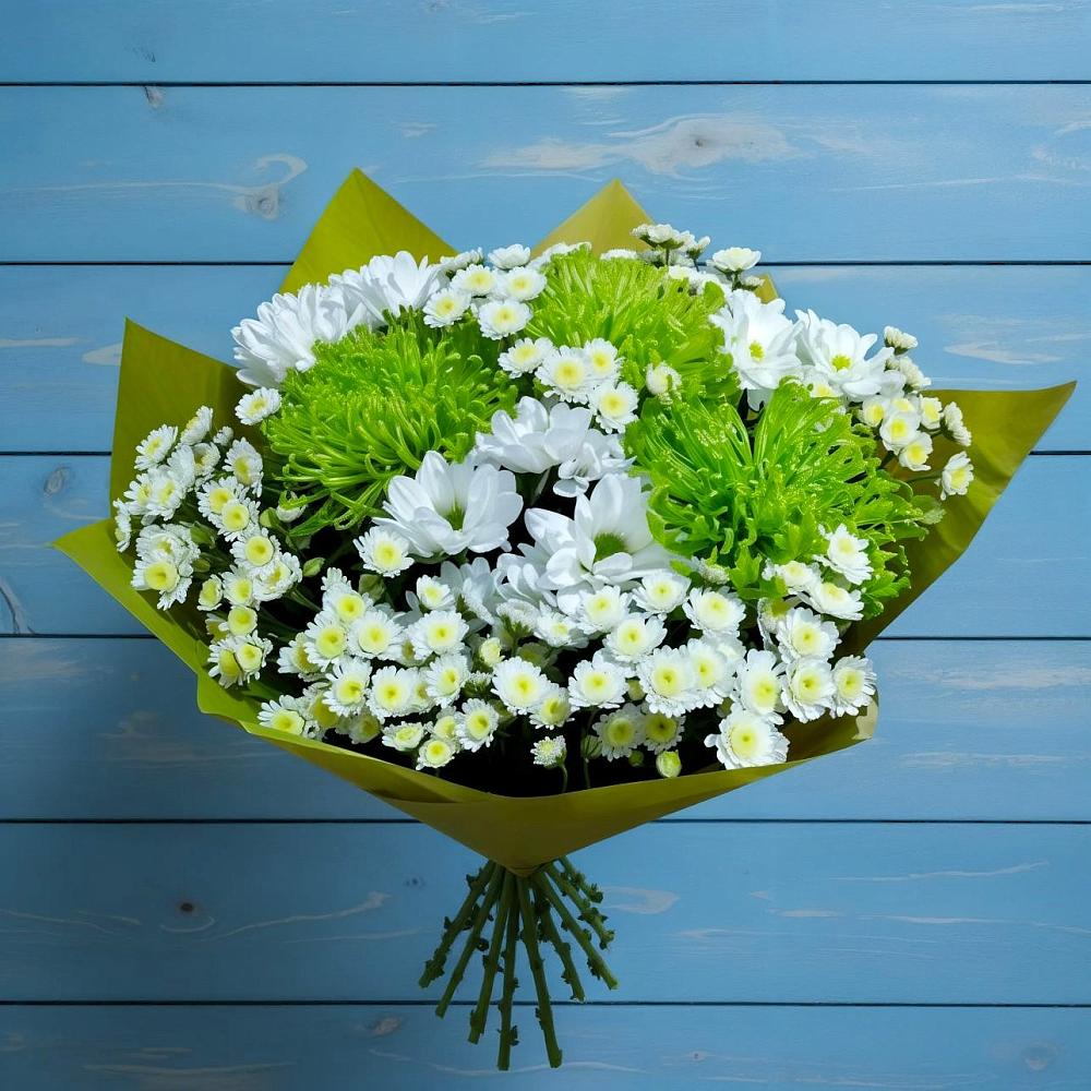 Букет цветов из: Хризантемы в Устюжне