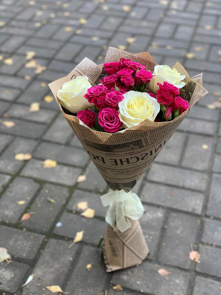 Букет цветов из: Розы в Устюжне